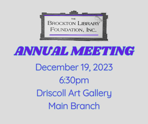 Annual Meeting Dec 19