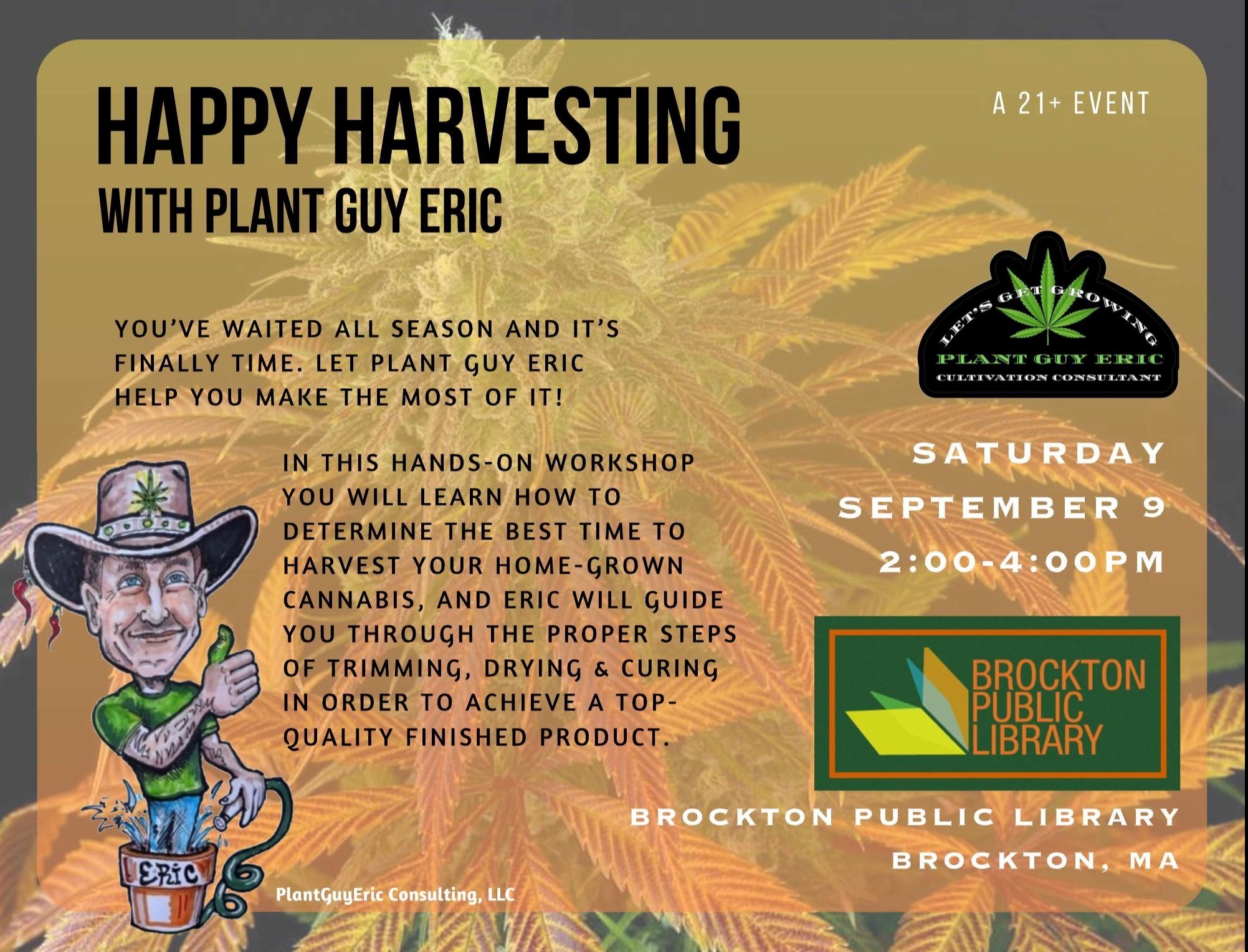 Happy Harvesting with Plant Guy Eric Sept-9-23